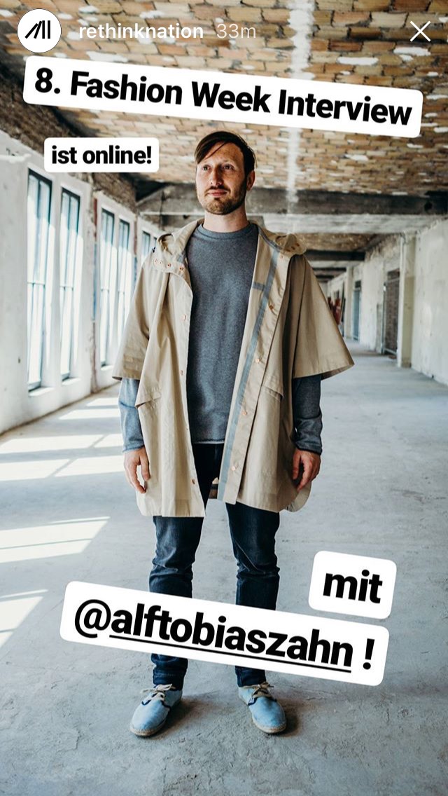 rethinknation Interview | Funkhaus Berlin | Ethical Fashion Show & Greenshowroom | Foto: Lydia Hersberger | GROSS∆RTIG