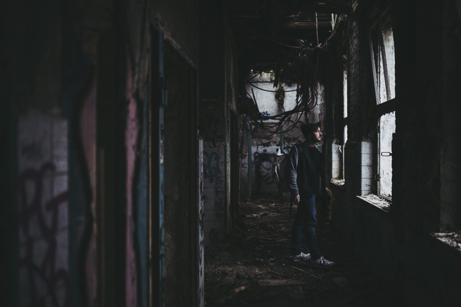 Z² – Zahn und Zieger unterwegs | Kinderkrankenhaus Weißensee | Berlin | Ruine vom Säuglings- und Kinderkrankenhaus | Foto: René Zieger | GROSS∆RTIG